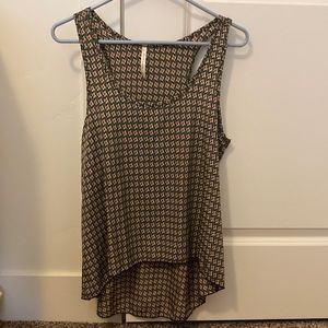 DNA couture medium green blouse